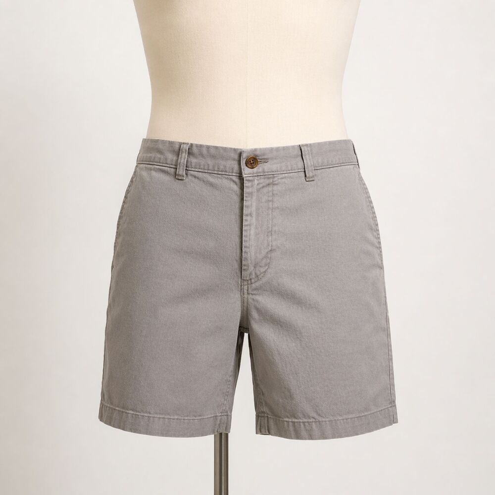 J.Crew Chino Shorts Mens 35 Khaki Preppy‎ Coastal Classic Summer